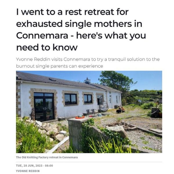 Rest retreat graphic