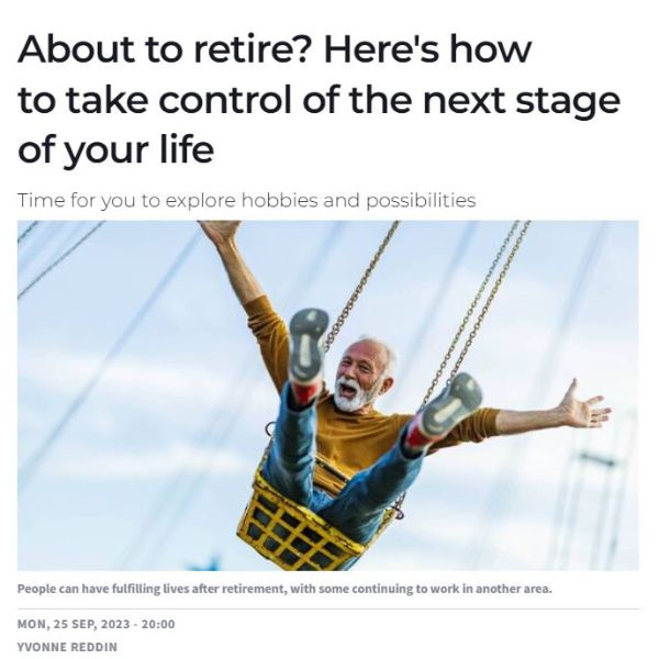 From CEO to Retiree